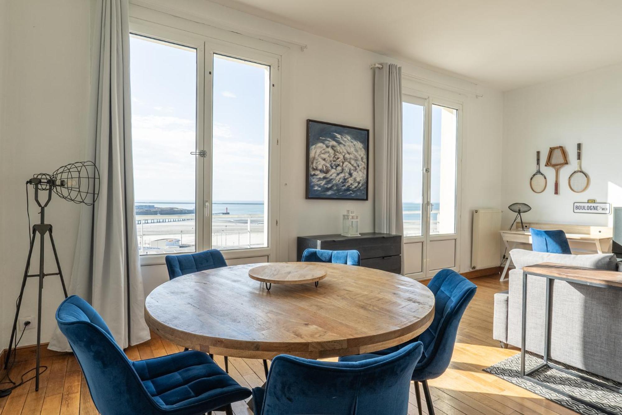 Superbe Vue Mer Face A Nausicaa Boulogne-sur-Mer Exterior foto